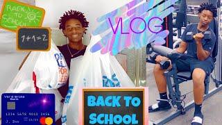 BACK TO SCHOOL SHOPPING/KIDS RACECAR RACING/COOKING/DATE NIGHT VLOG