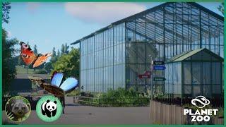 Butterfly Greenhouse | OakWood Zoo | Ep. 7 | Planet Zoo Speed Build