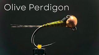 Trout & Grayling Flies Tying Tutorial - Olive Perdigon Nymph