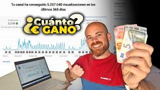  ¿Cuánto DINERO se gana en YOUTUBE? ¡Datos reales de FACTURACIÓN y beneficio NETO! - Mi historia #7