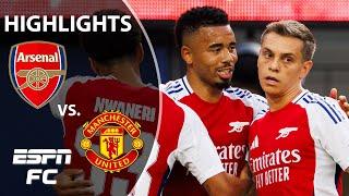 Arsenal vs. Manchester United | Highlights | ESPN FC