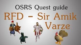 [OSRS] RFD - freeing Sir Amik Varze