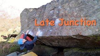 Curbar Bouldering - Late Junction 7B