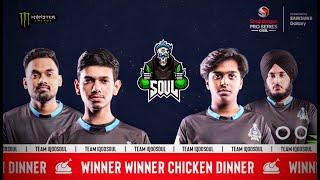 IQOOSOUL Aggressive Chicken Dinner | Team soul| Soul Highlights