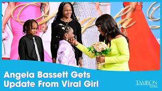 Angela Bassett Gets An Update From Viral Little Girl Who Once Said “I’m So Ugly”