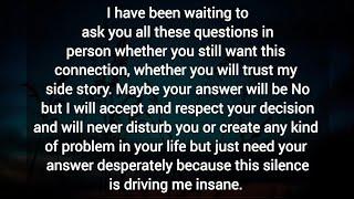 Your answer will be No but I will accept and respect your decision and will never disturb you. 