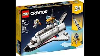 LEGO Instructions | Creator 3in1 | 31117 | Space Shuttle Adventure | All 3 books