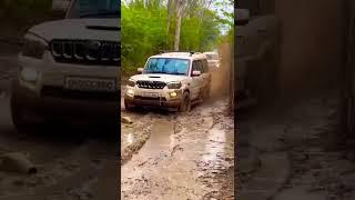 Scorpio mud offroading #status #shorts #mahindrascorpio #trending #viralvideo #viral #scorpio