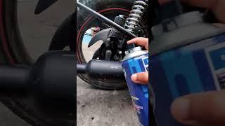 Silencer Royal Enfield Spray Paint Repaint Classic 350