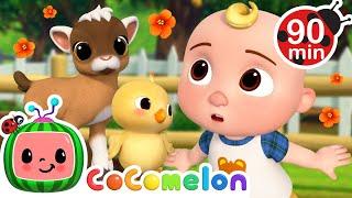 Learn Farm Animals with Baby JJ! | CoComelon | Animals for Kids | Sing Along | Learn about Animals