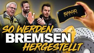 SO entstehen die BREMSBELÄGE bei Pagid Racing – Wir dürfen in die streng GEHEIME Fertigung! TEIL 1