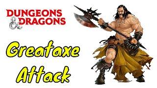 How to make a Greataxe Melee Attack D&D 5E (DnD WoW)