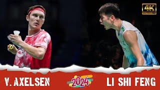 Badminton highlights I Viktor Axelsen vs Li Shi Feng II Kumamoto Japan masters 2024 - semifinals