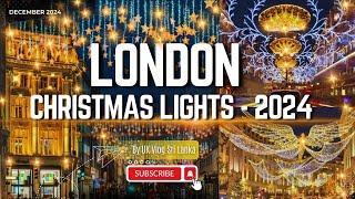 London Christmas Lights Tour | Oxford & Regent Street | Hamleys Toy Store & Food Hall | UK VLOG SL