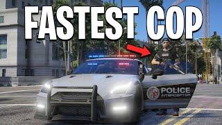 I Became A Real Cop In The Fastest Car on GTA 5 RP