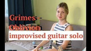 Grimes - Oblivion theme / Oblivion improvised guitar solo / several loops