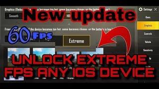 *NEW UPDATE* 0.19 UNLOCK SMOOTH EXTREME FPS ON iPhone 6 to iPhone 7| No Jailbreak | PUBG MOBILE