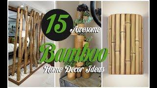 15 Awesome Bamboo Home Decor Ideas