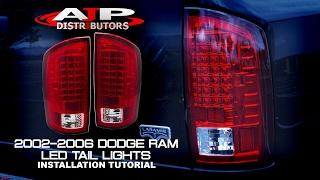 02-06 DODGE RAM LED TAIL LIGHTS INSTALL - AJP DISTRIBUTORS