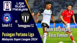 SABAH F.C vs TERENGGAGU F.C | Rekod Pertemuan dan Jaringan | Liga Super 2024