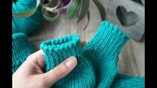 Super elastic bind off // How to knit a sweater