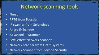 3.3 Network scanning tools