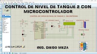 Control de Nivel de Tanque 2 con Microcontrolador PIC 16F877A