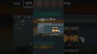 Trimming audio with Slice Tool in FL Studio