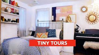 A 280-Square-Foot Studio Proves the Power of Vertical Storage | Tiny Tours | Apartment Therapy