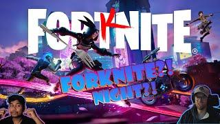 Is it FORTNITE ?! OR FORKNITE ?! Ft. AlreadyDead17 | Exclusive Content | ItzzKnighttime