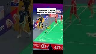 pada final kemaren.pada partai ganda campuran.paling seru ga sih.#sudirmancup2025 #badmintolove