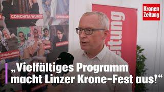 Klaus Herrmann: „Vielfältiges Programm macht Krone-Fest aus!“ | krone.tv ADABEI