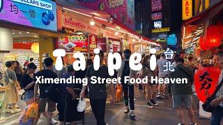 Uncovering XIMENDING: TAIWAN'S Street Food Heaven Awaits