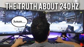 Does 240 Hz actually give you an advantage?