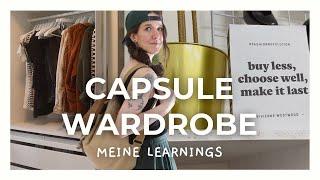 Geld, Zeit und Stress sparen mit einer minimalistischen Capsule Wardrobe ⎮80% Kleidung ausgemistet