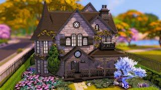  Crystal Goth House I The Sims 4 Stop Motion Build I NO CC ₊˚.⋆⋆⁺₊