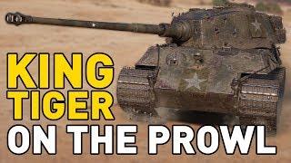 King Tiger on the Prowl in World of Tanks!