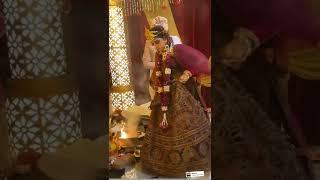 jab tare aali raat : Gulzaar Channiwala And Mahi Gaur Wedding Video (#shorts #mahigaur #new )