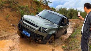 Land Rover Defender 110 3.0L vs GWM Tank 400 Hi4 T 2.0T vs Jeep Wrangler Rubicon 2.0T PK Off-road