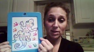 Mindscope's Light Up LED Glow Pad, Blue, and 3D Activity Kit LED
