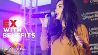 Meg Imperial sings for 'EX With Benefits' supporters