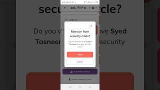 How To remove from scurity circle in Pi network #shorts