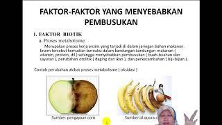 Pengawetan Bahan Pangan Nabati dan Hewani