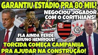 NEGÓCIO FECHADO! JOGADOR NEGOCIADO! FLA PERDE BH… LANDIM GARANTE ESTÁDIO PARA 80 MIL E TORCIDA AJUDA