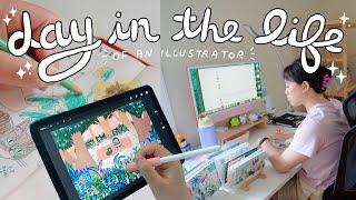 Day in the Life of an Artist  How I Manage Time w/ 4 Day Work Week