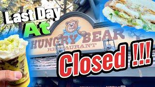 Last Day at the Hungry Bear Restaurant ️ Disneyland July 2024 