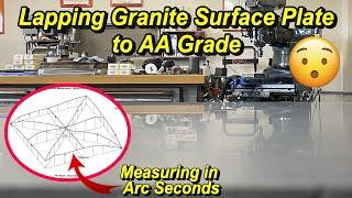 Lapping my Granite Surface Plate to AA Grade