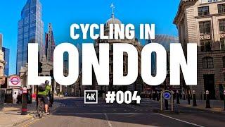 Cycling in London 4K - City of London