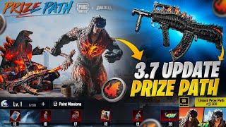 Godzilla Prize Path is Here | Upgradable Groza & Godzilla Mythic Outfit | Release Date |PUBGM