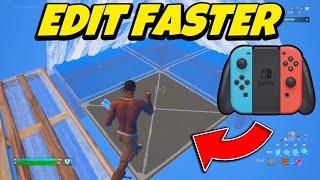 How To EDIT FASTER on Nintendo Switch + Remove INPUT DELAY! (Fortnite Tutorial)